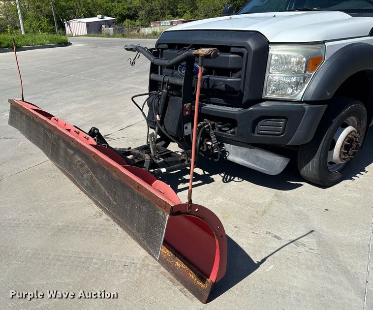 image for item DZ4008 2012 Ford F450 Super Duty dump flatbed truck