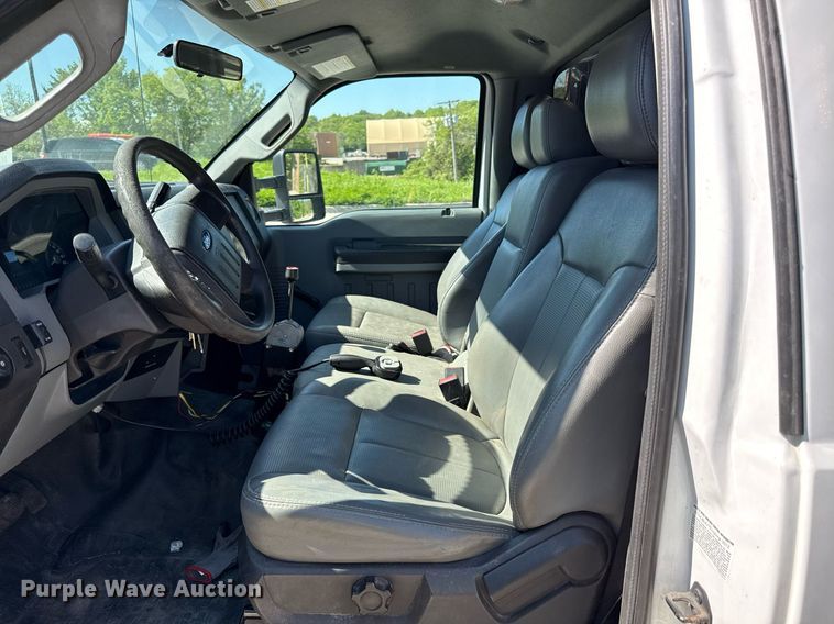 image for item DZ4008 2012 Ford F450 Super Duty dump flatbed truck