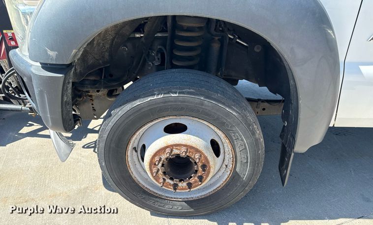 image for item DZ4008 2012 Ford F450 Super Duty dump flatbed truck