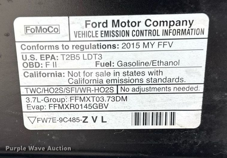 image for item DZ4010 2015 Ford Explorer Police SUV