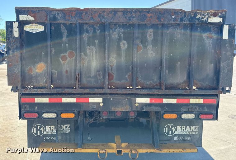 image for item DZ4013 2012 Ford F450 Super Duty Crew Cab dump flatbed truck