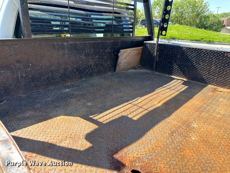 image for item DZ4013 2012 Ford F450 Super Duty Crew Cab dump flatbed truck