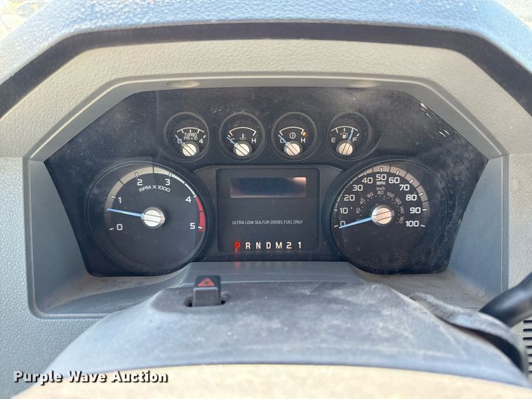 image for item DZ4013 2012 Ford F450 Super Duty Crew Cab dump flatbed truck