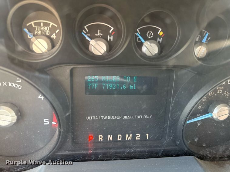 image for item DZ4013 2012 Ford F450 Super Duty Crew Cab dump flatbed truck