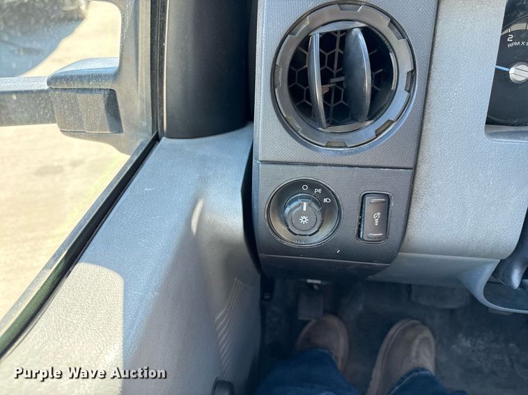 image for item DZ4013 2012 Ford F450 Super Duty Crew Cab dump flatbed truck