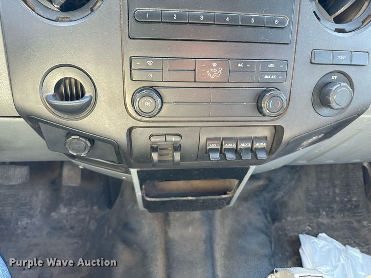 image for item DZ4013 2012 Ford F450 Super Duty Crew Cab dump flatbed truck