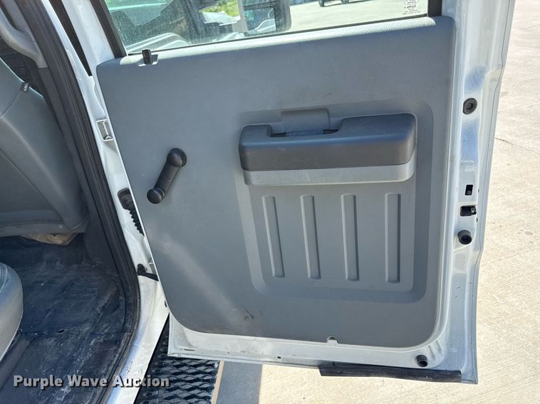 image for item DZ4013 2012 Ford F450 Super Duty Crew Cab dump flatbed truck