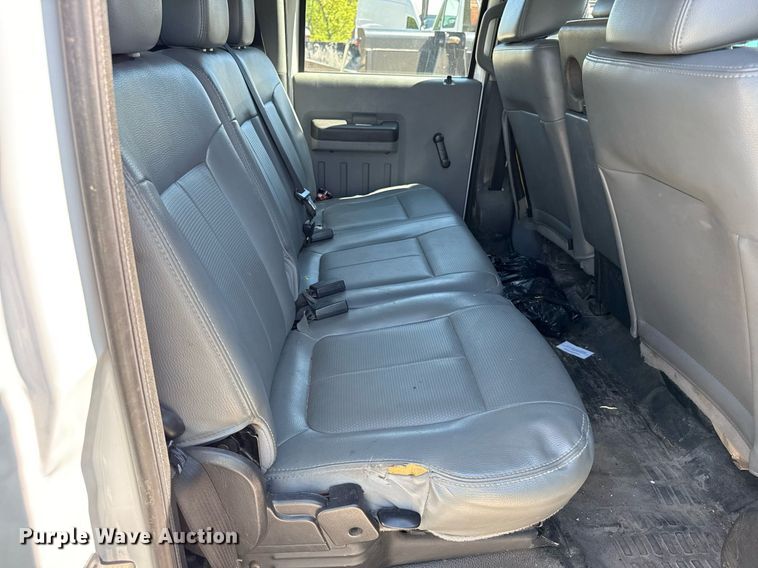 image for item DZ4013 2012 Ford F450 Super Duty Crew Cab dump flatbed truck