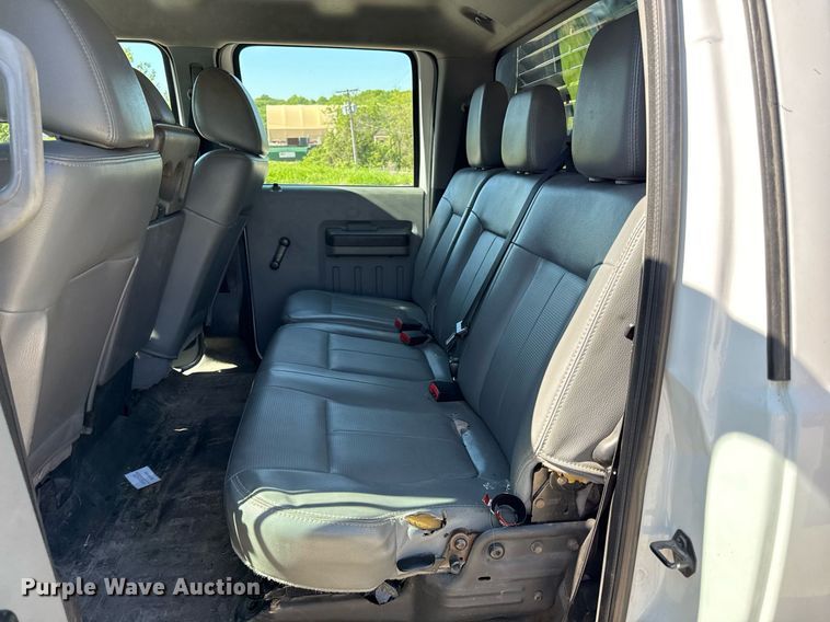 image for item DZ4013 2012 Ford F450 Super Duty Crew Cab dump flatbed truck