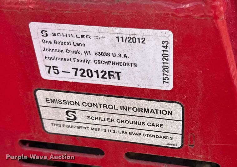 image for item DZ4020 2012 Steiner 440 lawn mower