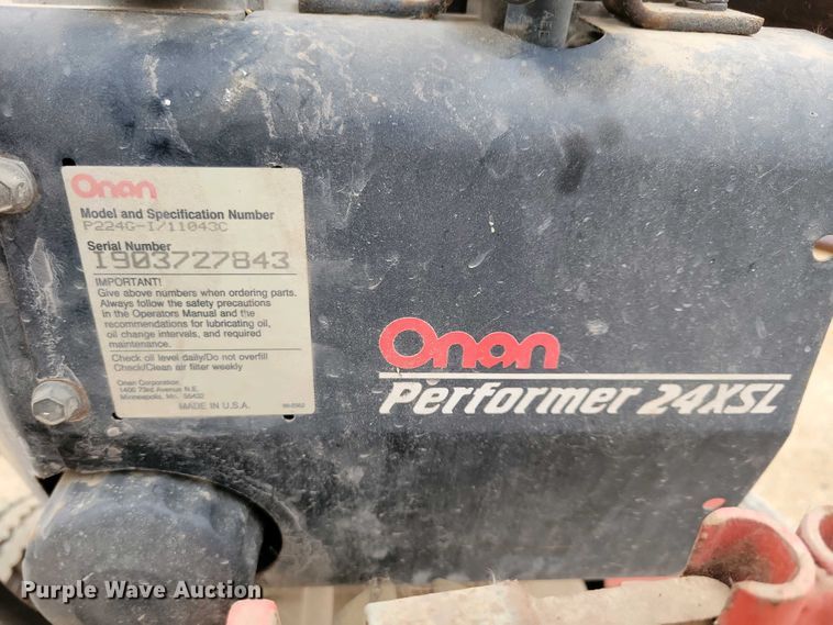 image for item EA2422 1991 Crafco 200 crack router