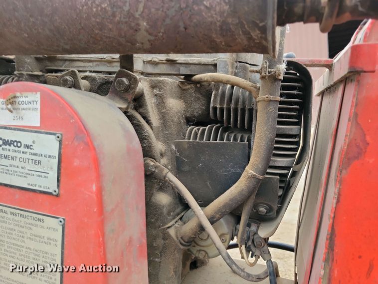 image for item EA2422 1991 Crafco 200 crack router