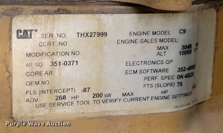 image for item EA2424 2011 Caterpillar 140M motor grader