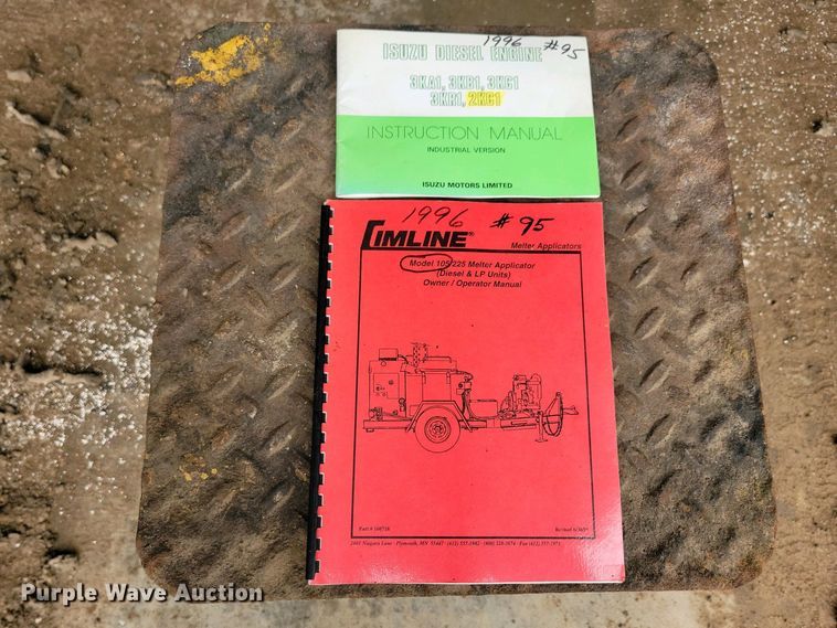 image for item EA2433 1996 Cimline 105D M/A melter applicator