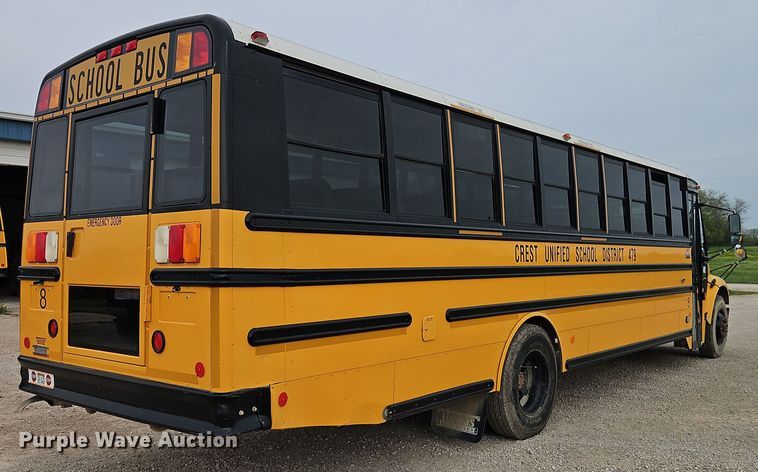 image for item EB7998 2011 Thomas Built Bus 65 school bus