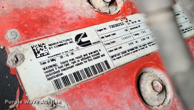 image for item EB7998 2011 Thomas Built Bus 65 school bus