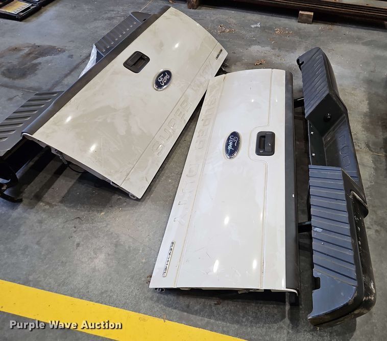 image for item EB8000 (2) 2014 Ford F250 tailgates and rear bumper