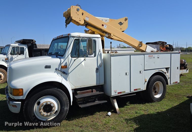 image for item ED2512 2000 International 4700 bucket truck