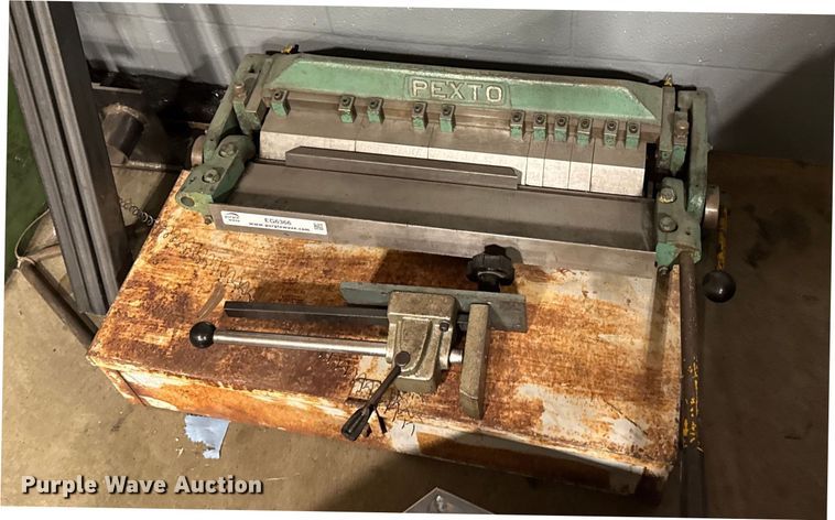 image for item EG6366 (2) Plexto sheet metal brakes