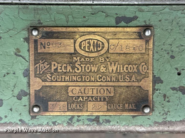 image for item EG6366 (2) Plexto sheet metal brakes