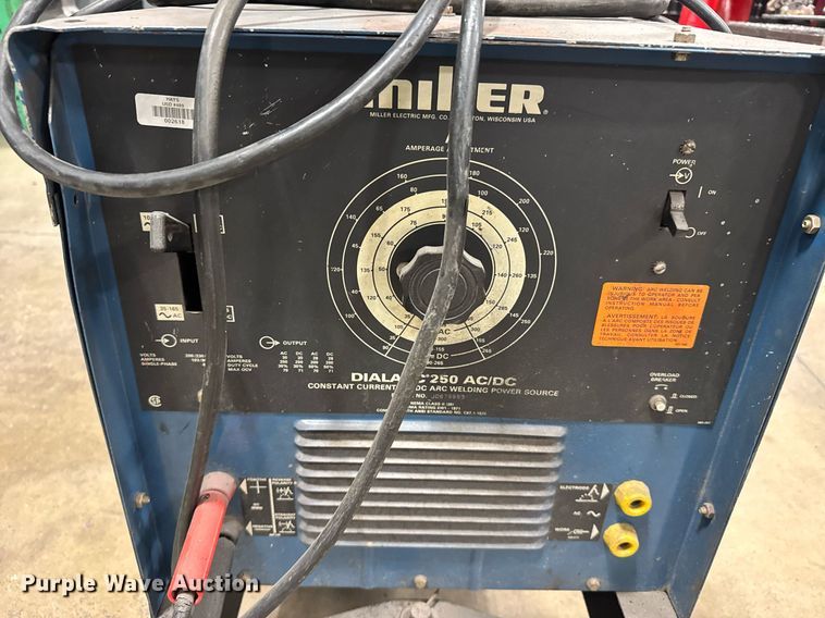 image for item EG6368 (2) Miller Dialarc 250 welders