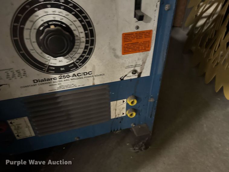 image for item EG6368 (2) Miller Dialarc 250 welders