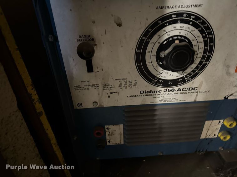 image for item EG6368 (2) Miller Dialarc 250 welders