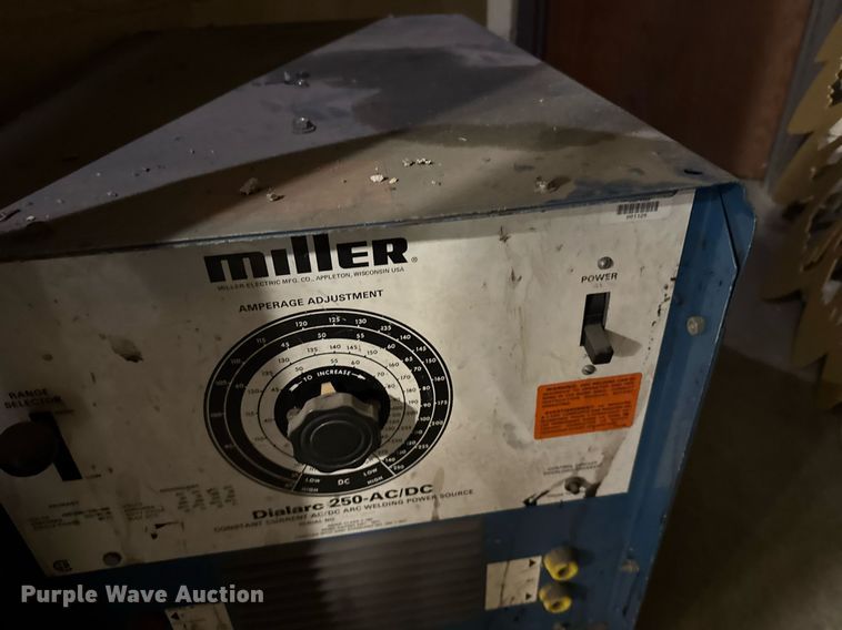 image for item EG6368 (2) Miller Dialarc 250 welders