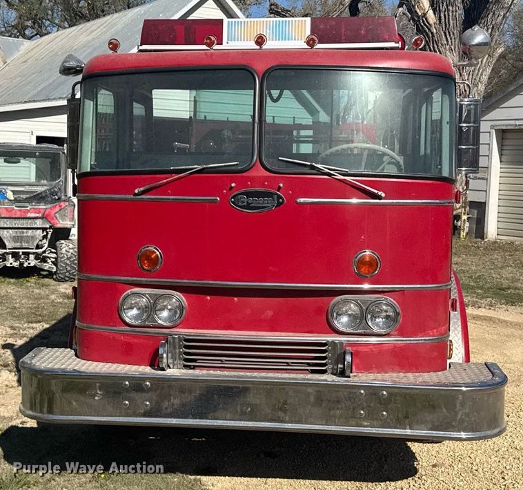 image for item EG6390 1971 International C0 8190 pumper fire truck