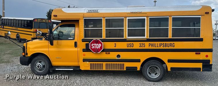 image for item EG6397 2015 Thomas Built Savana G4500 school bus