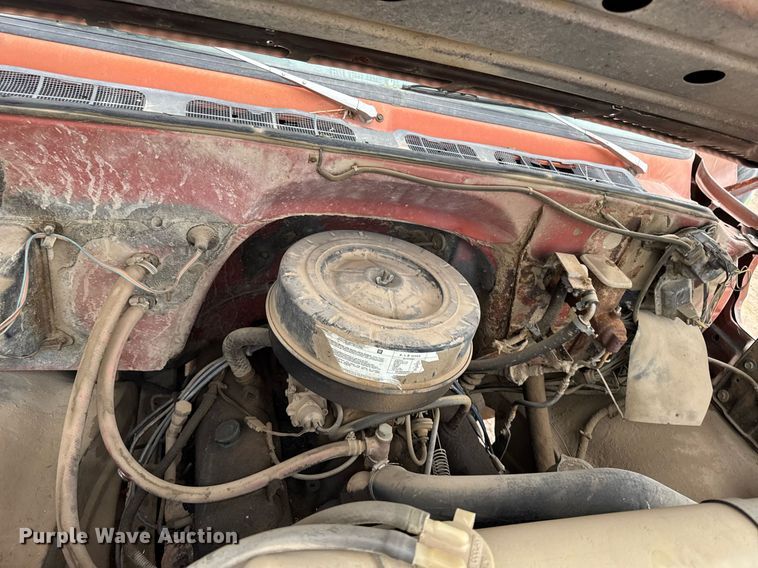 image for item EG6401 1980 GMC 7000 dump flatbed truck