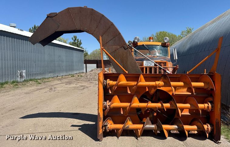 image for item EG6419 1961 Oshkosh W-616-R snow blower truck