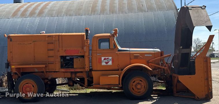 image for item EG6419 1961 Oshkosh W-616-R snow blower truck