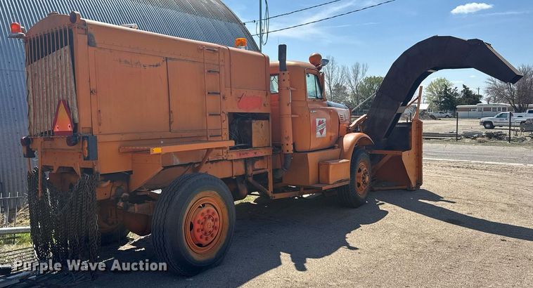 image for item EG6419 1961 Oshkosh W-616-R snow blower truck