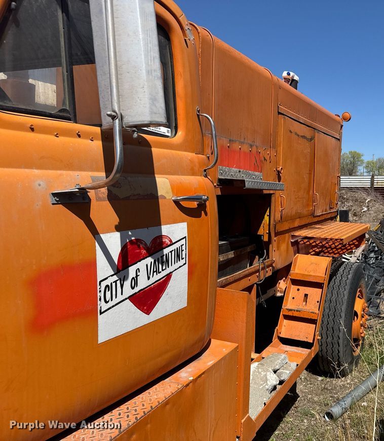 image for item EG6419 1961 Oshkosh W-616-R snow blower truck