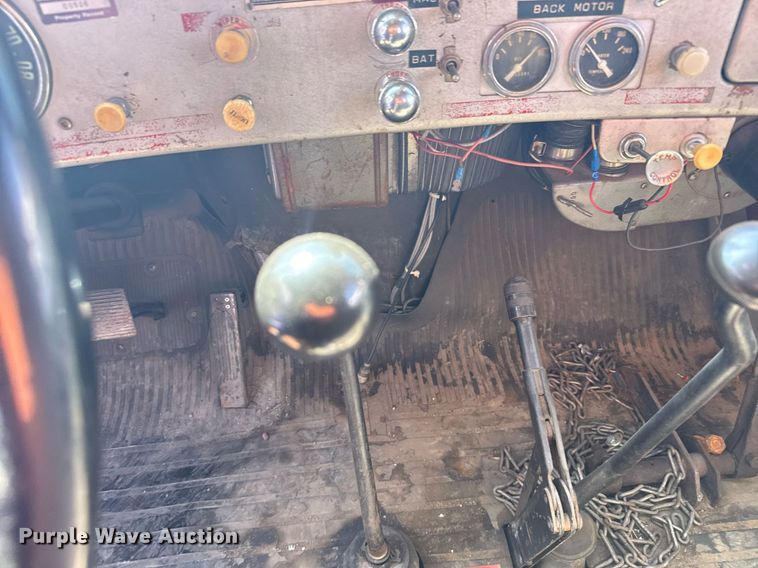 image for item EG6419 1961 Oshkosh W-616-R snow blower truck