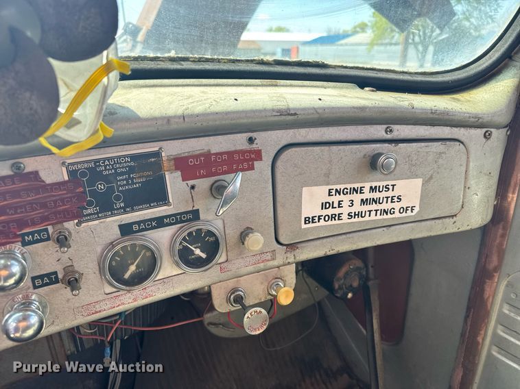 image for item EG6419 1961 Oshkosh W-616-R snow blower truck