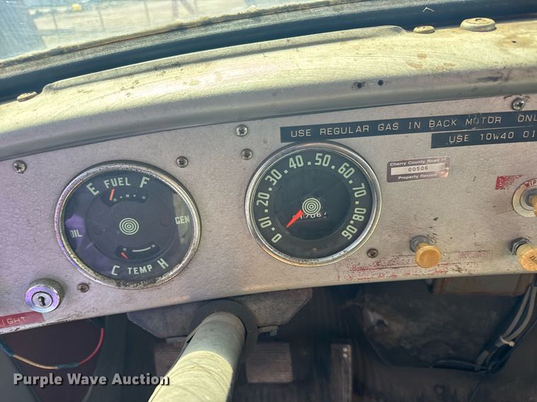 image for item EG6419 1961 Oshkosh W-616-R snow blower truck