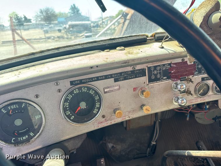 image for item EG6419 1961 Oshkosh W-616-R snow blower truck