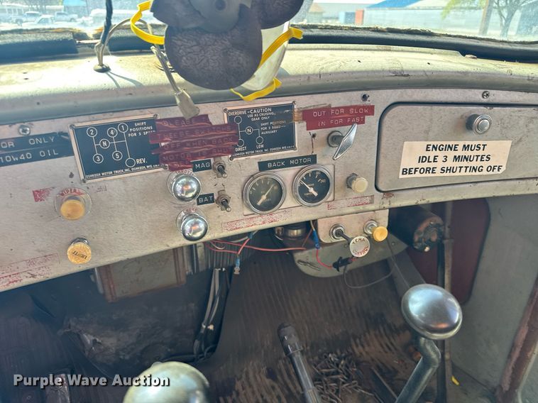 image for item EG6419 1961 Oshkosh W-616-R snow blower truck