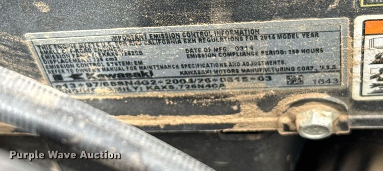 image for item EG6431 Gravely ZT 48 HD ZTR lawn mower