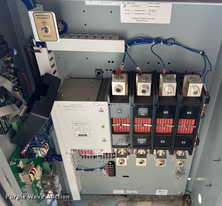 image for item EG8365 2006 Generac QT04554JNSNA generator