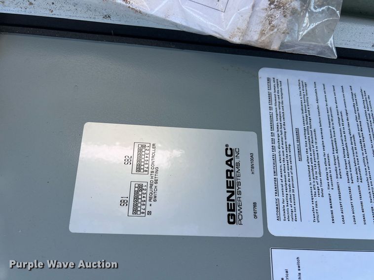 image for item EG8369 2008 Generac 9922440100 generator