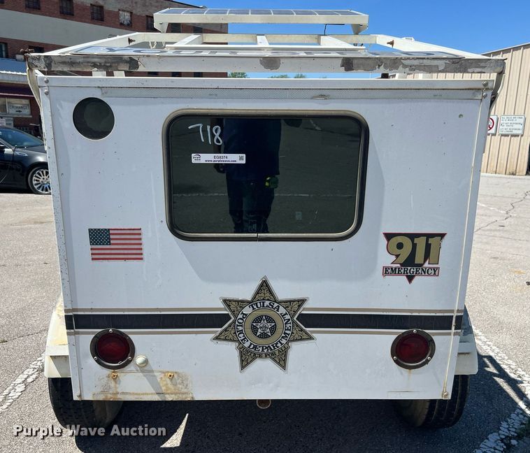 image for item EG8374 1996 Kustom Signals radar trailer