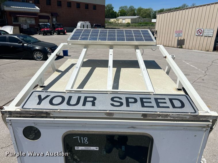 image for item EG8374 1996 Kustom Signals radar trailer