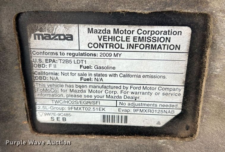 image for item EG8379 2009 Mazda Tribute SUV