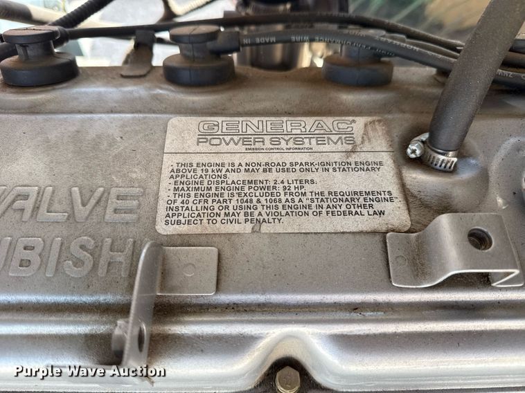 image for item EG8394 2008 Generac generator