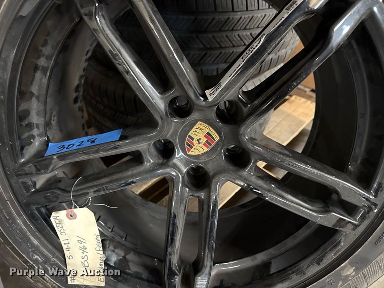 image for item EG8405 (4) Goodyear Eagle 235/55R19 tires and wheels