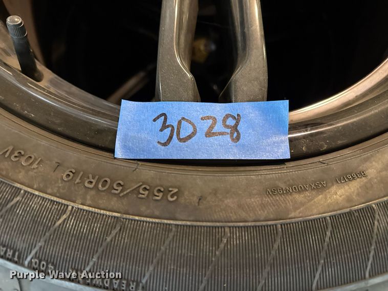 image for item EG8405 (4) Goodyear Eagle 235/55R19 tires and wheels