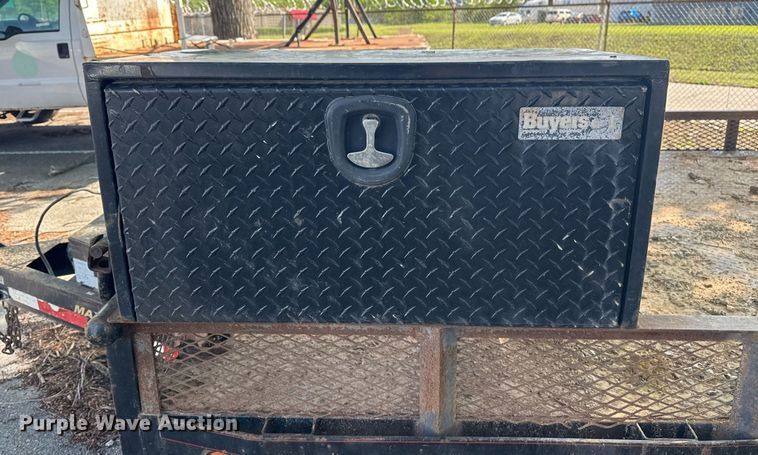 image for item EG8413 2011 Maxey Trailers utility trailer